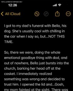 Dog Barks at Coffin during Funeral, Suspicious Son Opens It and Finds It Empty