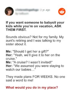 My Family Excluded Me from Vacation So I Could Babysit Their Children – I Taught