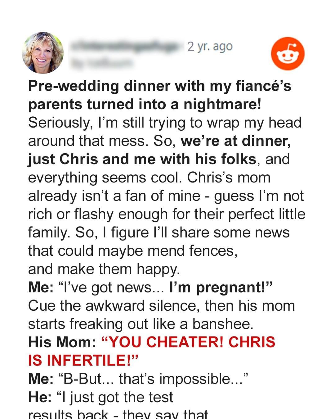 Lady Informs Fiancé’s Family She Is Pregnant, ‘He’s Infertile!’ His Mom Says –