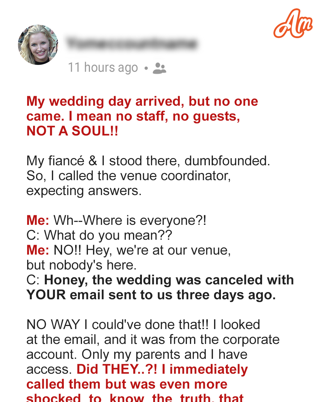 5 Jaw-Dropping Stories That Happened at Weddings