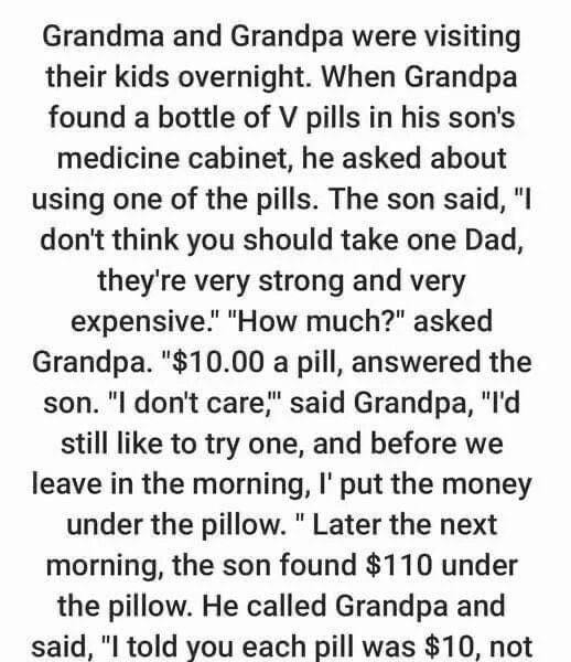 Grandma and Grandpa visiting their kids overnight