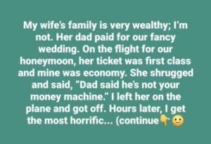 I Will Not Tolerate Humiliation Just Because I’m Not Rich