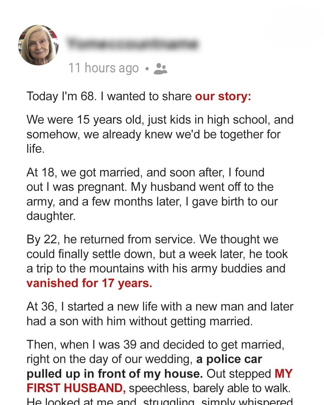 My Love Story with My Husband, in Which I Lost Him for 17 Years