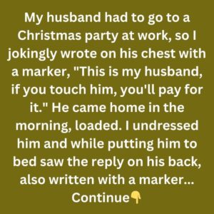 A Marker Message and a Party to Remember