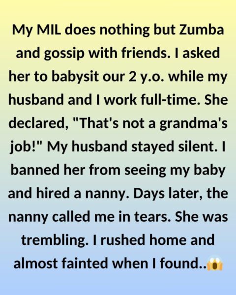 I Banned My MIL from Seeing My Baby Because She Refuses to Babysit