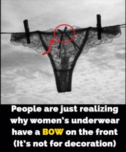 People are finding out the purpose of bows on women’s underwear