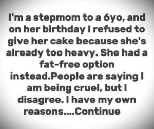 Did My Fate Just Turn Into an Eating Disorder? The Birthday Cake Story That Ended in Disaster…
