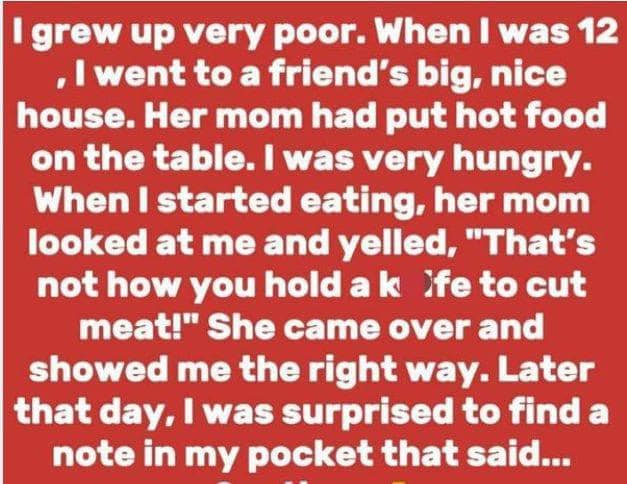 Times when people realized that their lives had changed forever.