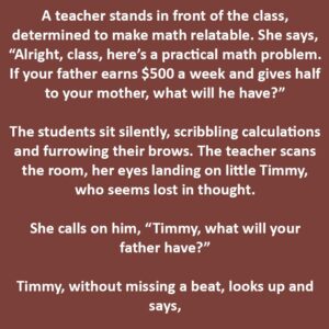 Math Problem Goes Off the Rails
