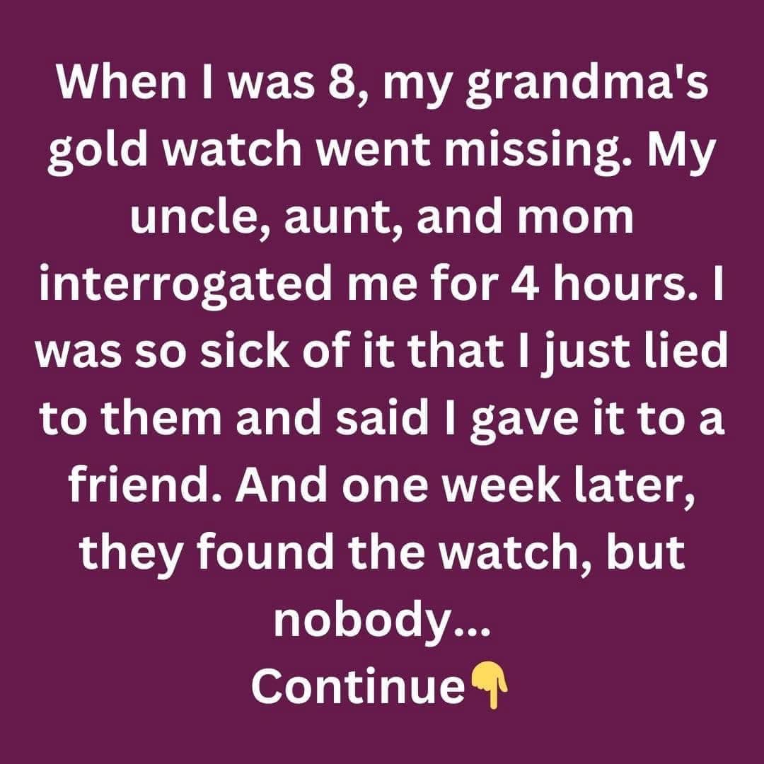 The Day My Family Made Me Lie