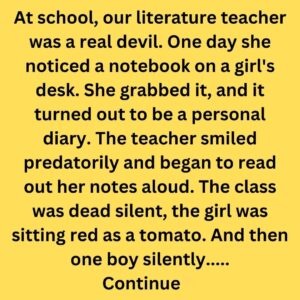 The Day a Classmate Stood Up to a Cruel Teacher