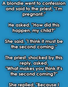 Confession Takes a Surprising Turn