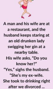 A man and his wife are at a restaurant