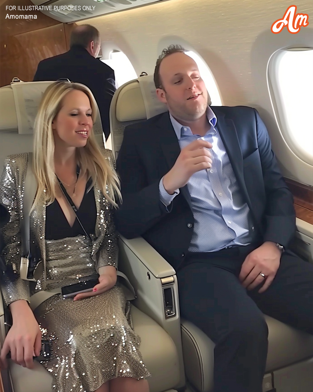 I Served a Rich Couple on a Plane, Next Day My Mom Introduced Me to Her Young Fiancé from the Same Plane — Story of the Day