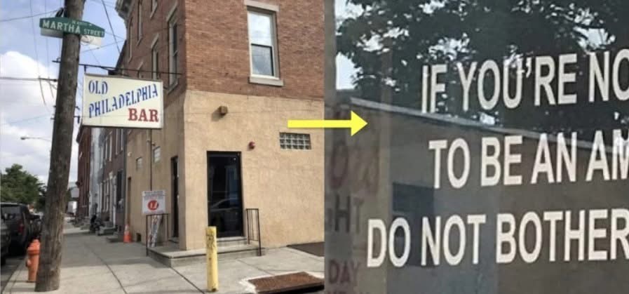 Bar’s Front Door Sign ‘Sparks Outrage’, Manager Claims It’s ‘Increased Business’