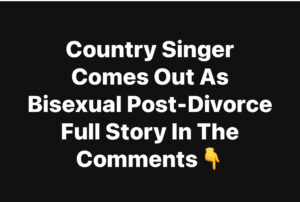 Country Singer Maren Morris Comes Out As Bisexual Post-Divorce