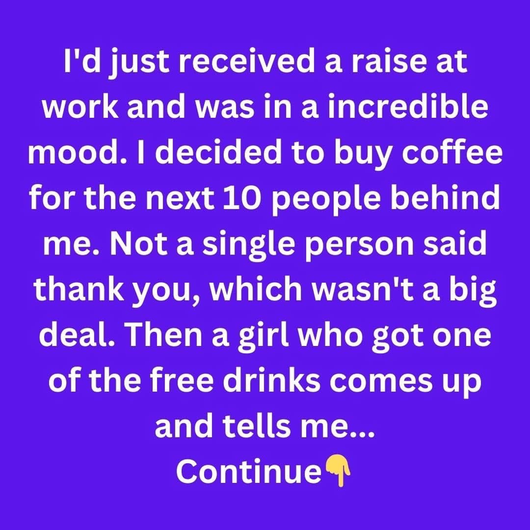 The Unexpected Reaction to My Kind Gesture
