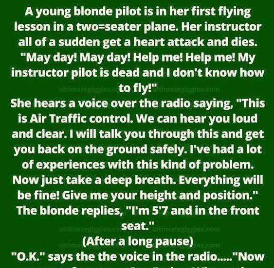 This Blonde Pilot’s First Flight Turned into Chaos—You Won’t Believe How It Ended!