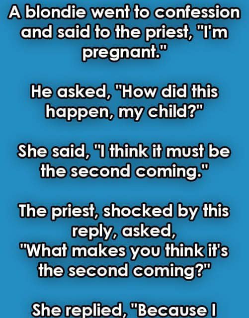 Confession Takes a Surprising Turn