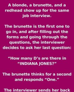 Funny – One Last Question!