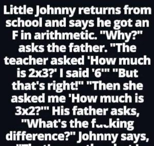 Little Johnny Strikes Again: Math Fails and Funny Tales
