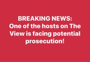 Could ‘The View’ Co-Host Face Legal Trouble?”