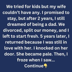 A Divorce, a Secret, and a New Beginning
