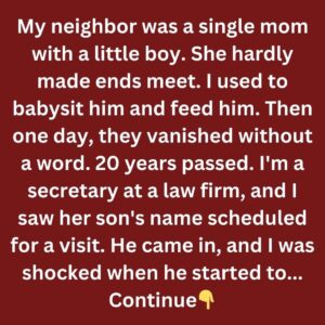 The Little Boy I Helped Is Now a Lawyer Joining My Firm