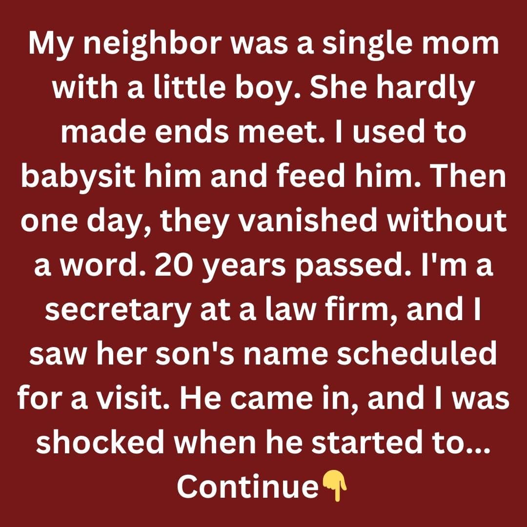 The Little Boy I Helped Is Now a Lawyer Joining My Firm