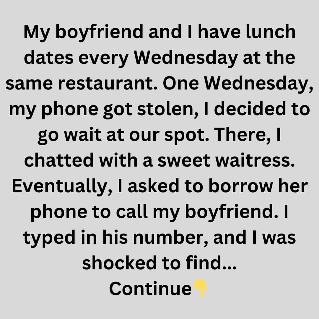 How a Weekly Lunch Date Exposed a Shocking Betrayal