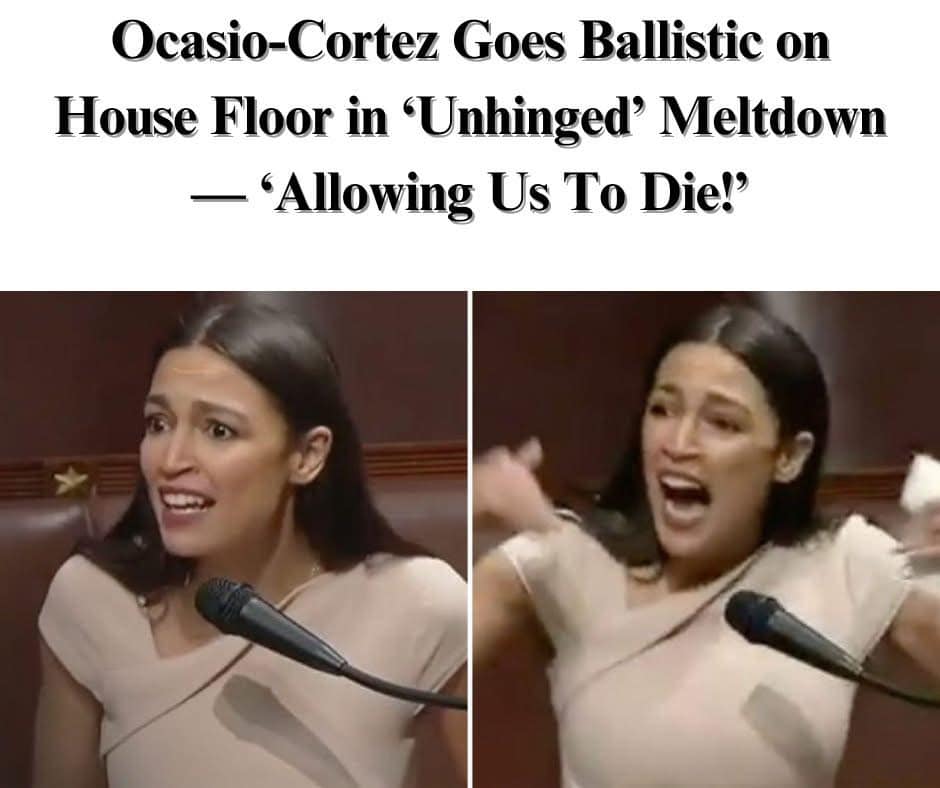 AOC Mocked For Spewing Falsehoods During House Floor Rant