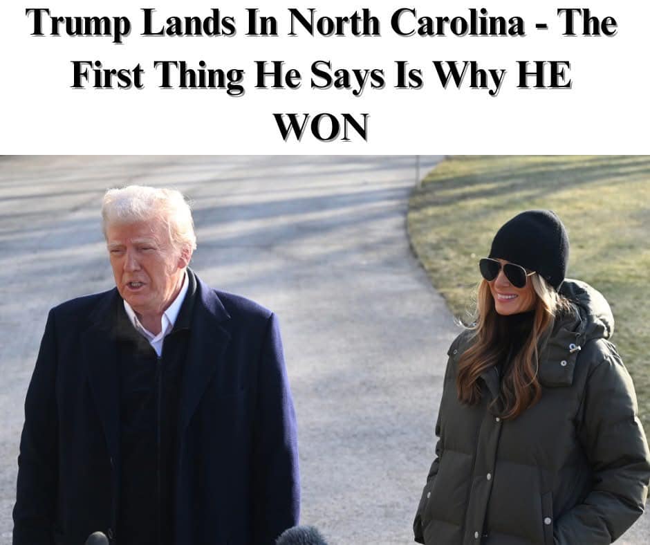 Trump Delivers Heartfelt Message In North Carolina