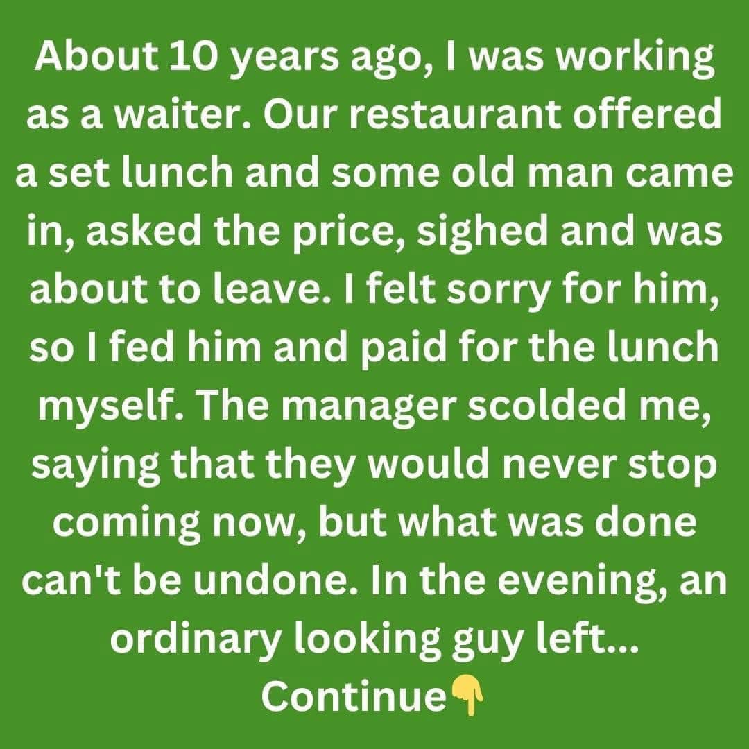 How a Simple Act of Kindness Led to an Unexpected Blessing