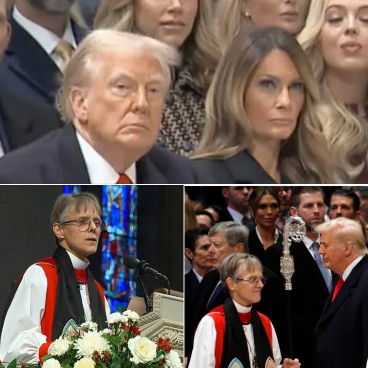 Trump responds to bishop’s confronting inaugural prayer sermon