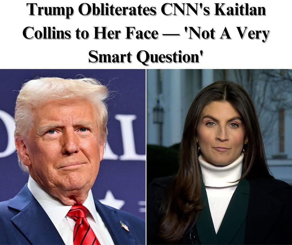 Donald Trump Tears Into CNN’s Kaitlan Collins