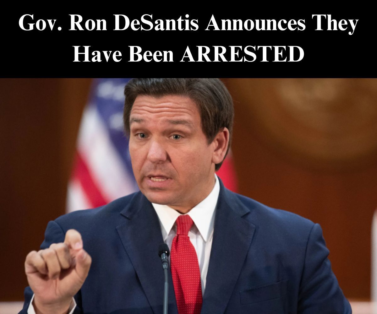 Gov. Ron DeSantis Announces Major Arrest…