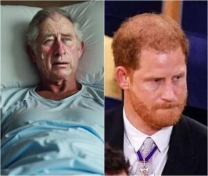 “I know Harry is not my biological son but the child of that man, yet I love him very much…” King Charles broke down in tears as he confessed from his hospital bed: “Harry’s biological father is…”