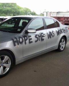 SOMEONE WROTE “HOPE SHE WAS WORTH IT” ON MY CAR – BUT I NEVER CHEATED