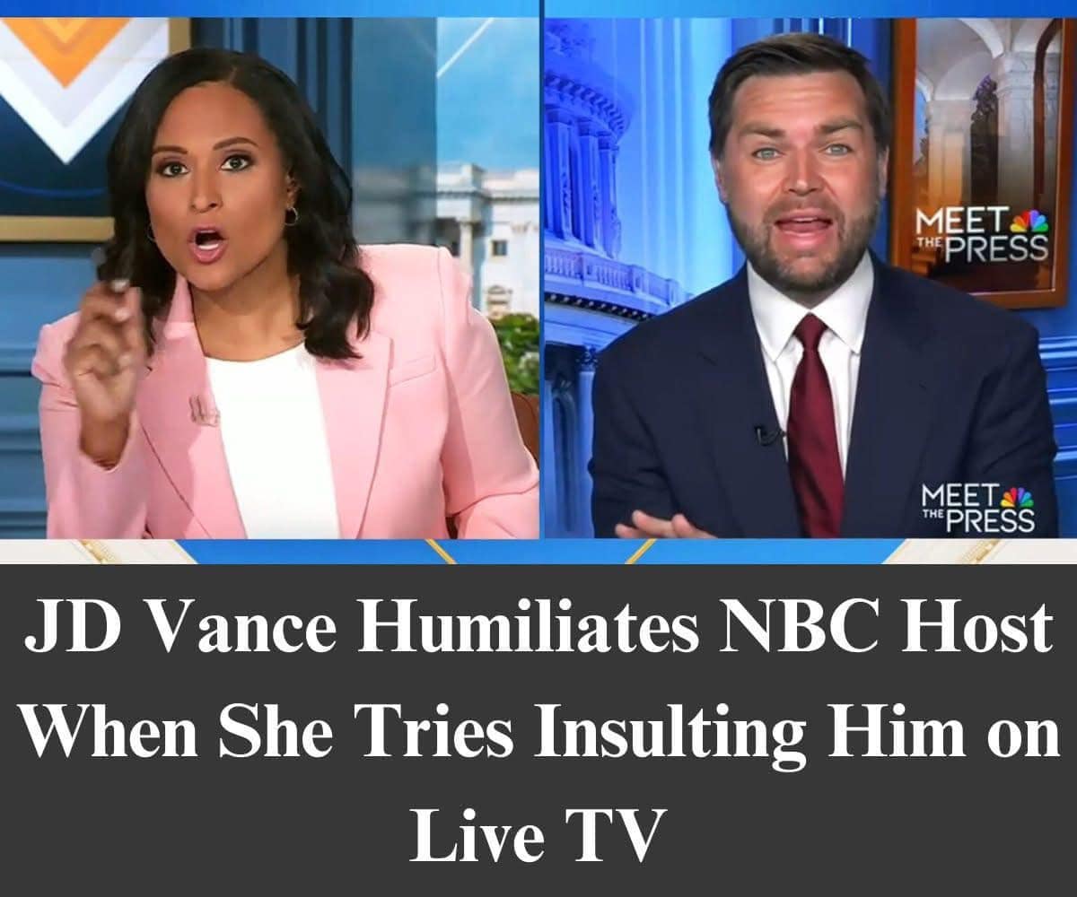 J.D. Vance Tears Into NBC’s Kristen Welker In Tense Interview