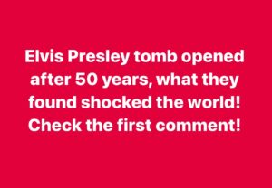 Elvis Presley Tomb Opened After 50 Years, What They Found SHOCKED The World!