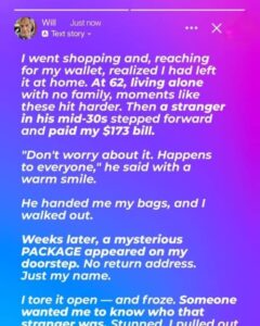 A Stranger Paid for My Groceries When I Forgot My Wallet — Weeks Later…