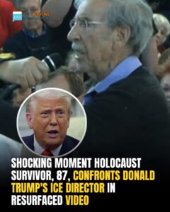 Resurfaced Clip Shows Holocaust Survivor’s Emotional Stand Against Trump’s ICE Director
