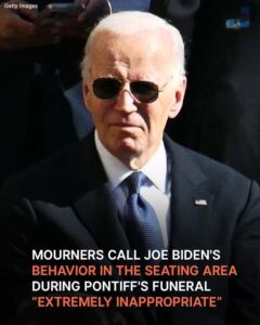 Joe Biden’s ‘Inappropriate’ Behavior at Pope Francis’ Funeral Causes a Stir — Video