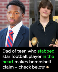 Dad of teen accused of stabbing star football player