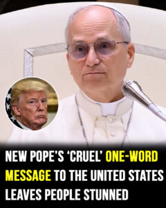 Pope’s ‘unsettling’ one-word message to the United States goes viral