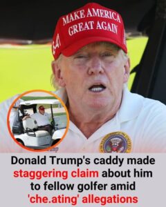 Donald Trump’s caddy made staggering claim