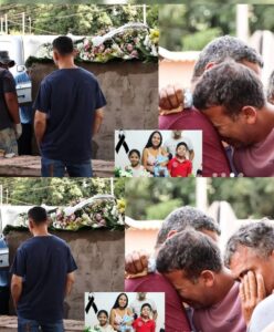 Father needed support during the wake…