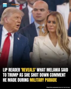 Lip Reader Decodes Tense Melania-Trump Exchange During Parade—“She Shut Him Down Fast”