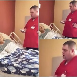 Male nurse has absolutely no clue that he’s on camera as he decided to grant his old patient’s final ever wish  Just check comments to find out what happened next