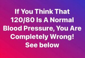 If You Think That 120/80 Is a…